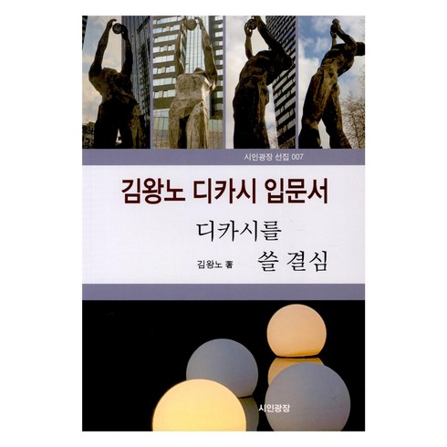 광장에서다 - 김왕노 디카시 입문서, 시인광장