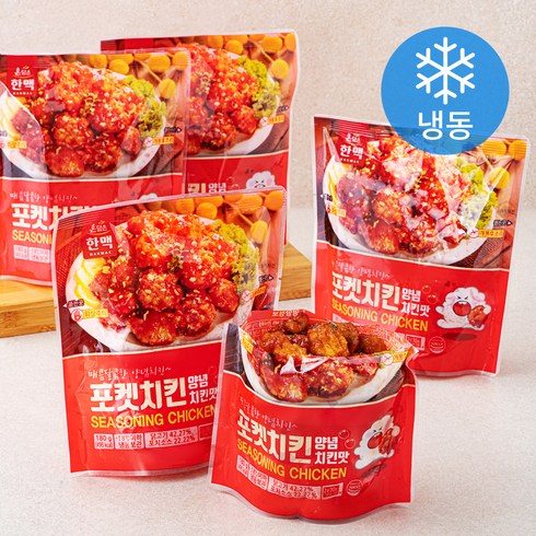 혼담은 포켓치킨 양념치킨맛 (냉동), 180g, 5팩