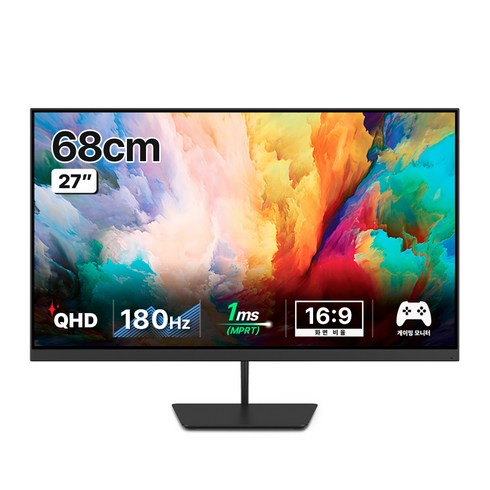 qhd144 - 한성컴퓨터 QHD 평면 180 게이밍 모니터, 68cm, TFG27Q14F(일반)