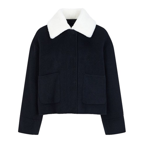 지컷 여성용 플리스 카라 포인트 자켓 7253410104