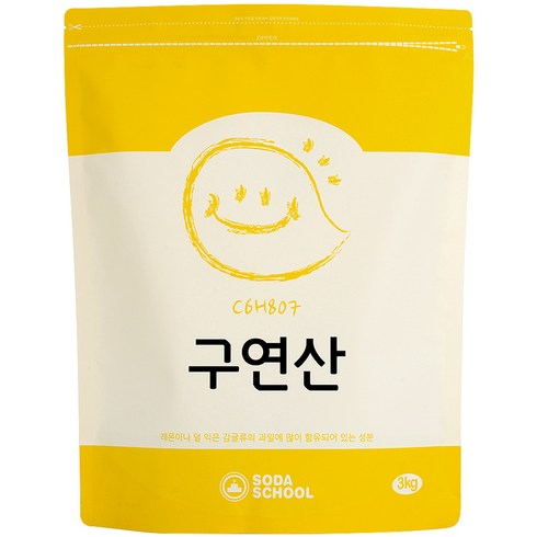 소다스쿨 구연산, 3kg, 1개