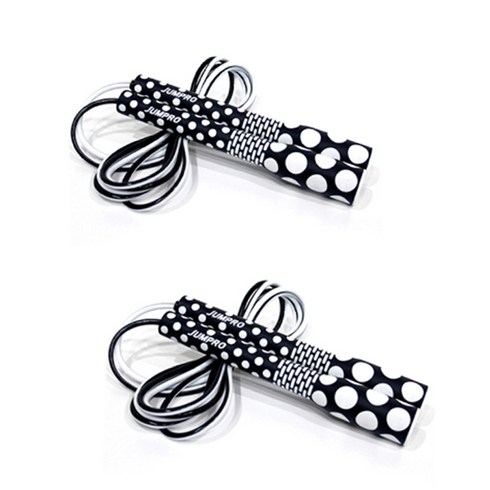 김수열줄넘기 명품줄넘기 SY-100, 블랙, 2세트