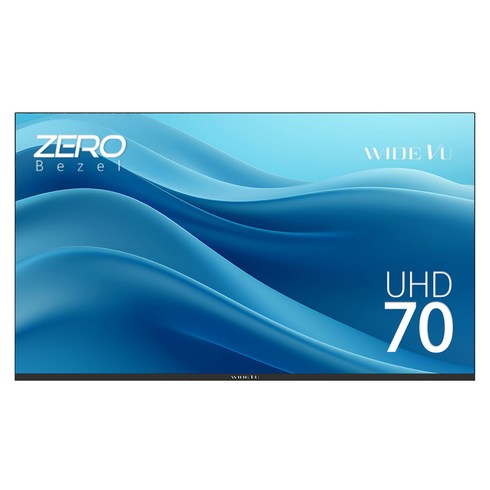 와이드뷰 4K UHD LED 고화질 TV, 177cm(70인치), EKW70UT1, 벽걸이형, 방문설치, 2024년