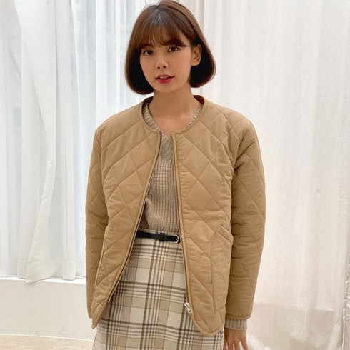 반에이크 여성용 다니아 퀼팅 패딩점퍼