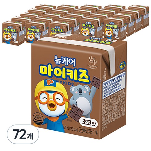 뉴케어 마이키즈 초코맛, 72개, 150ml