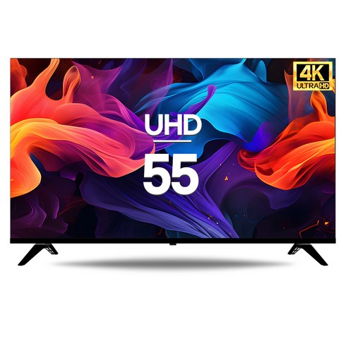 티브이 - 시티브 4K UHD TV, 139cm(55인치), NM55UHD, 스탠드형, 방문설치