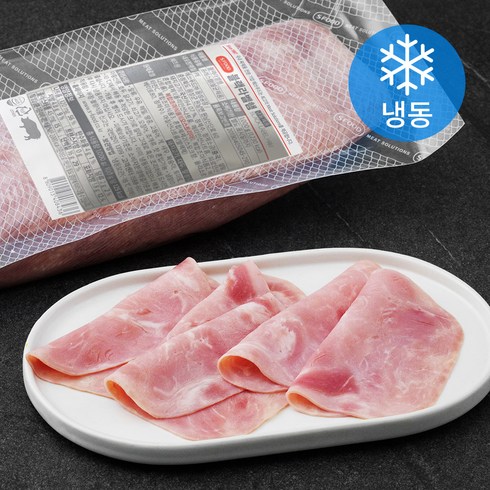 본레스햄 - 에쓰푸드 블랙라벨햄 (냉동), 1kg, 1개