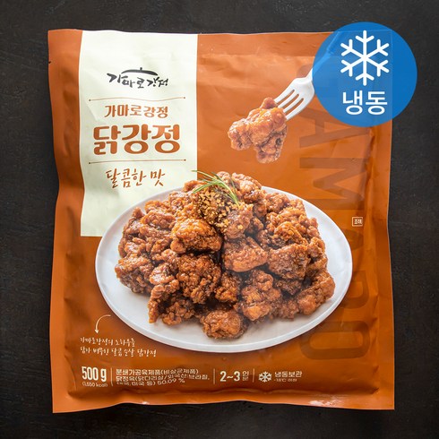 가마로강정 닭강정 달콤한 맛 (냉동), 500g, 1개