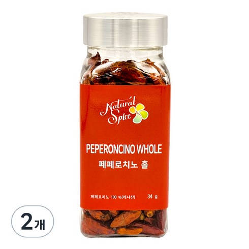 내츄럴스파이스 페페로치노 홀, 34g, 2개