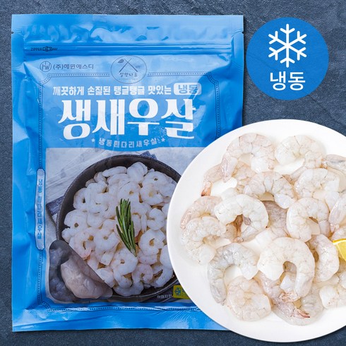 이유식새우 - 살맛나요 생새우살 특대 (냉동), 300g (16~21미), 1개