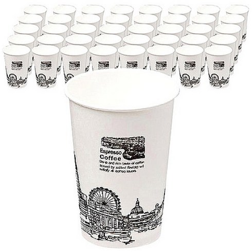 더빈썸 런던 종이컵 240ml, 100개입, 1세트