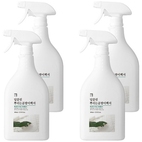살림백서 딥클린 뿌리는 곰팡이백서, 4개, 800ml