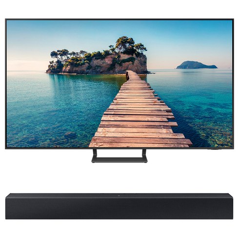 삼성전자 4K Crystal UHD HDR TV + 사운드바 패키지 KU65UC8500C4 방문설치 UC8500, 163cm(65인치), TV(KU65UC8500FXKR), 사운드바(HW-C400/KR), 스탠드형