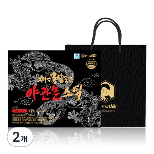 고철남홍삼 품은 야관문 스틱 홍삼음료, 2개