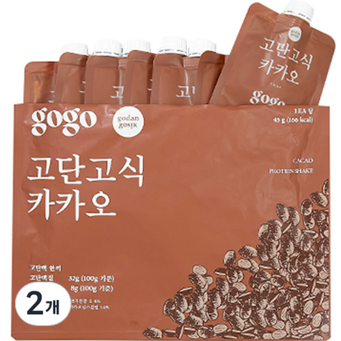 고단고식 - 고단고식 카카오 7p, 315g, 2개