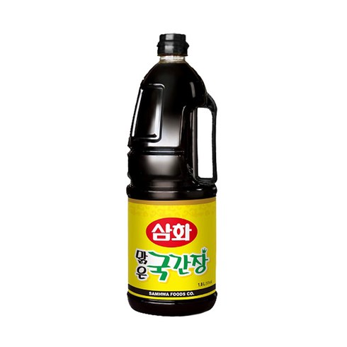 삼화국간장 - [삼화] 맑은 국간장, 1.8L, 1개