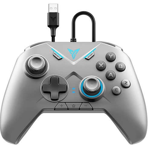 조이트론 하이엔드 유선 PC 게임패드, VADER2-W(GRAY), 1개