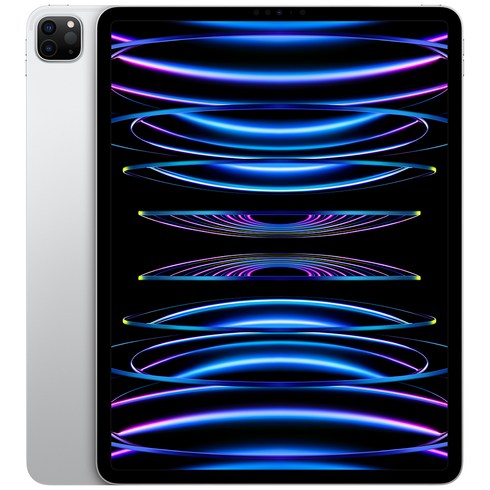 Apple 정품 2022 아이패드 프로 12.9 6세대 M2칩, 실버, 2TB, Wi-Fi