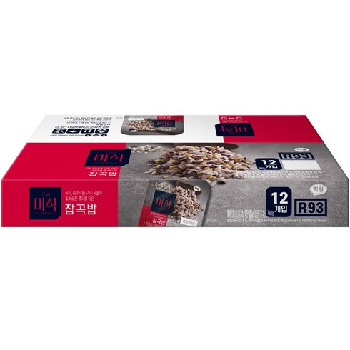 The미식 잡곡밥, 12개, 180g