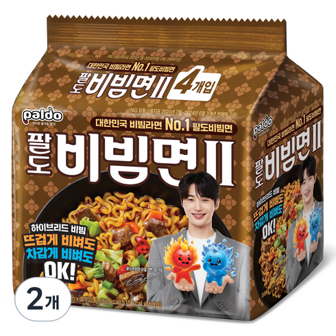 비빔면2 - 팔도비빔면 II 130g, 8개