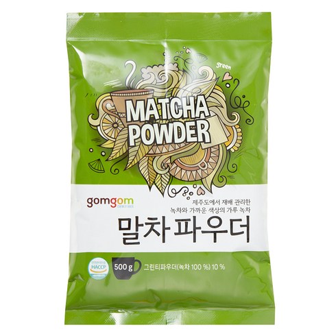 말차가루 - 곰곰 말차 파우더, 500g, 1개입, 1개