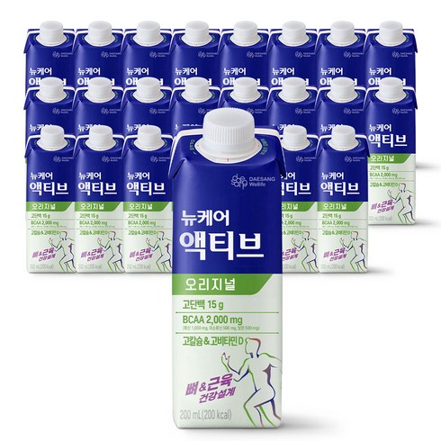 뉴케어액티브 - 뉴케어 액티브 오리지널, 200ml, 24개