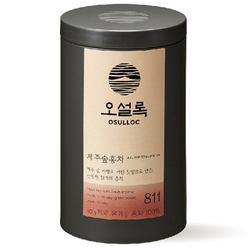 오설록숲체험 - 오설록 유기농 제주숲홍차, 80g, 1개입, 1개