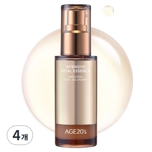 에이지투웨니스 인텐시브 바이탈 에센스, 50ml, 4개