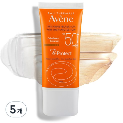 아벤느 비프로텍트 톤업 선크림 SPF50+ PA++++, 30ml, 5개