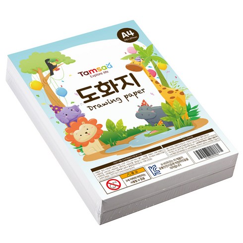 탐사 스케치북 도화지 130g A4, 250매