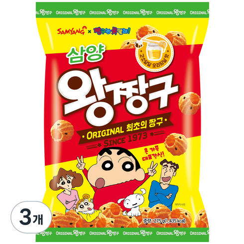 짱구 - 삼양 왕짱구, 275g, 3개