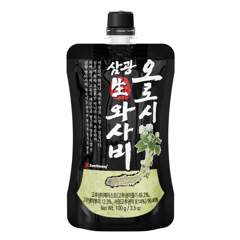 삼광와사비 - 삼광 생와사비 오로시, 100g, 1개