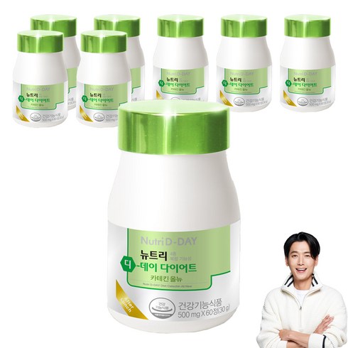 뉴트리디데이 다이어트 카테킨 올뉴, 60정, 8개