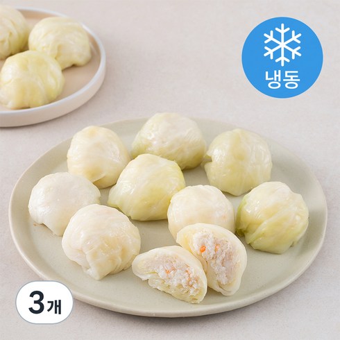 닭양쌈 - 닭가슴살 양배추쌈 30구 (냉동), 1kg, 3개