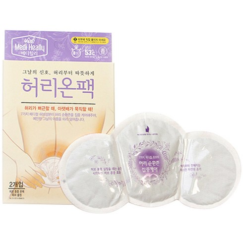 메디힐리 허리온팩 38g 2개입, 1개