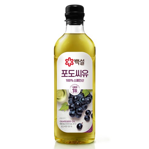 포도씨유900 - 백설 포도씨유, 900ml, 1개