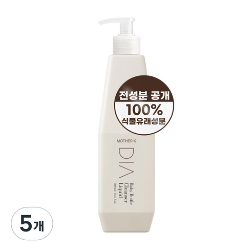 마더케이 디아 젖병 세정제, 5개, 500ml