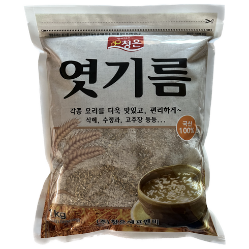 엿질금 - 청은에프엔비 엿기름가루 국산, 1kg, 1개