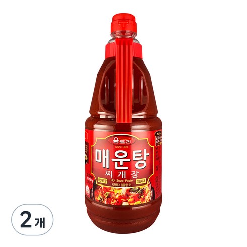 [움트리] 매운탕 찌개장, 1.95kg, 2개