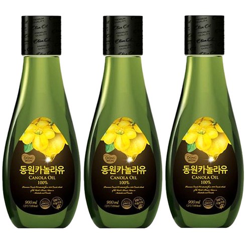 동원카놀라유 - 동원 카놀라유, 900ml, 3개