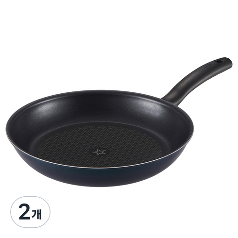 해피콜 이지스트 다이아몬드 후라이팬 블루, 2개, 28cm