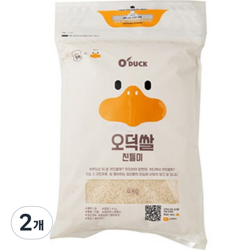 채널스케치 오덕쌀 해풍맞은 친들미, 4kg, 2개