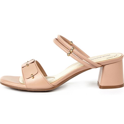 허시파피 여성용 골드포인트 투웨이 샌들 3FM02