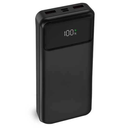 에이팔란스 22.5W 3.0PD 지원 고속충전 대용량 보조배터리 20000mAh 멀티단자, 블랙, APXPB20000-1