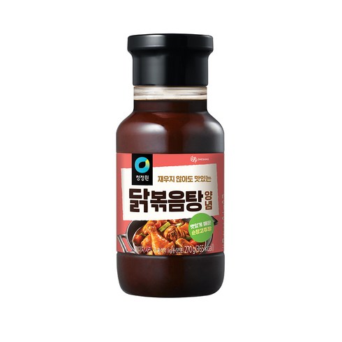 청정원닭볶음탕양념 - 청정원 닭볶음탕 양념 소스, 270g, 2개