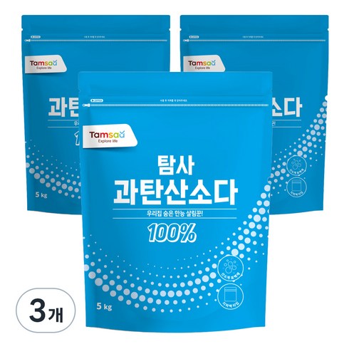 탐사 과탄산소다, 5kg, 3개