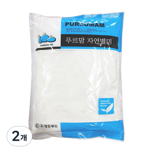 푸르맘 고구마전분, 1kg, 2개