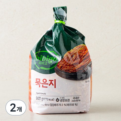 묵은지 - 비비고 묵은지, 900g, 2개