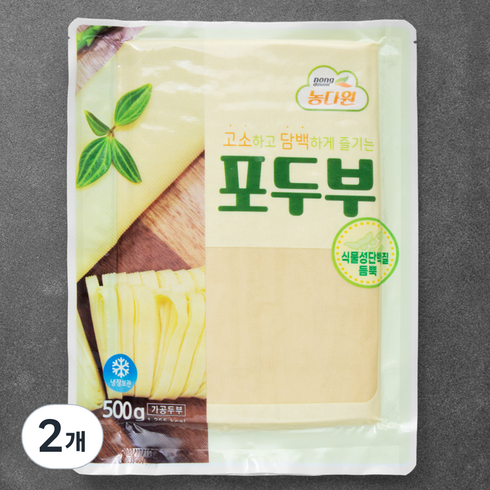 농다원 포두부, 2개, 500g