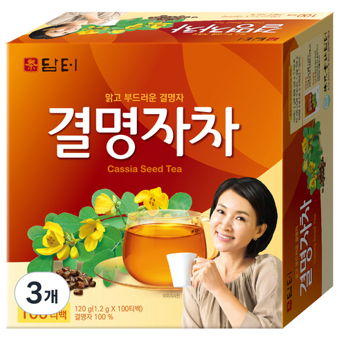 담터에프엔비 결명자차 100p, 1.2g, 100개입, 3개